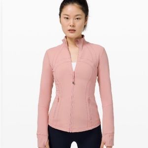 Lululemon Define Jacket Size 6 Pink Pastel